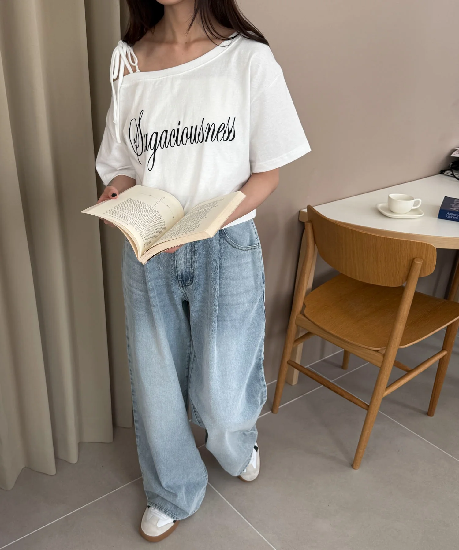 モチーフデニムタックパンツ - Image 21