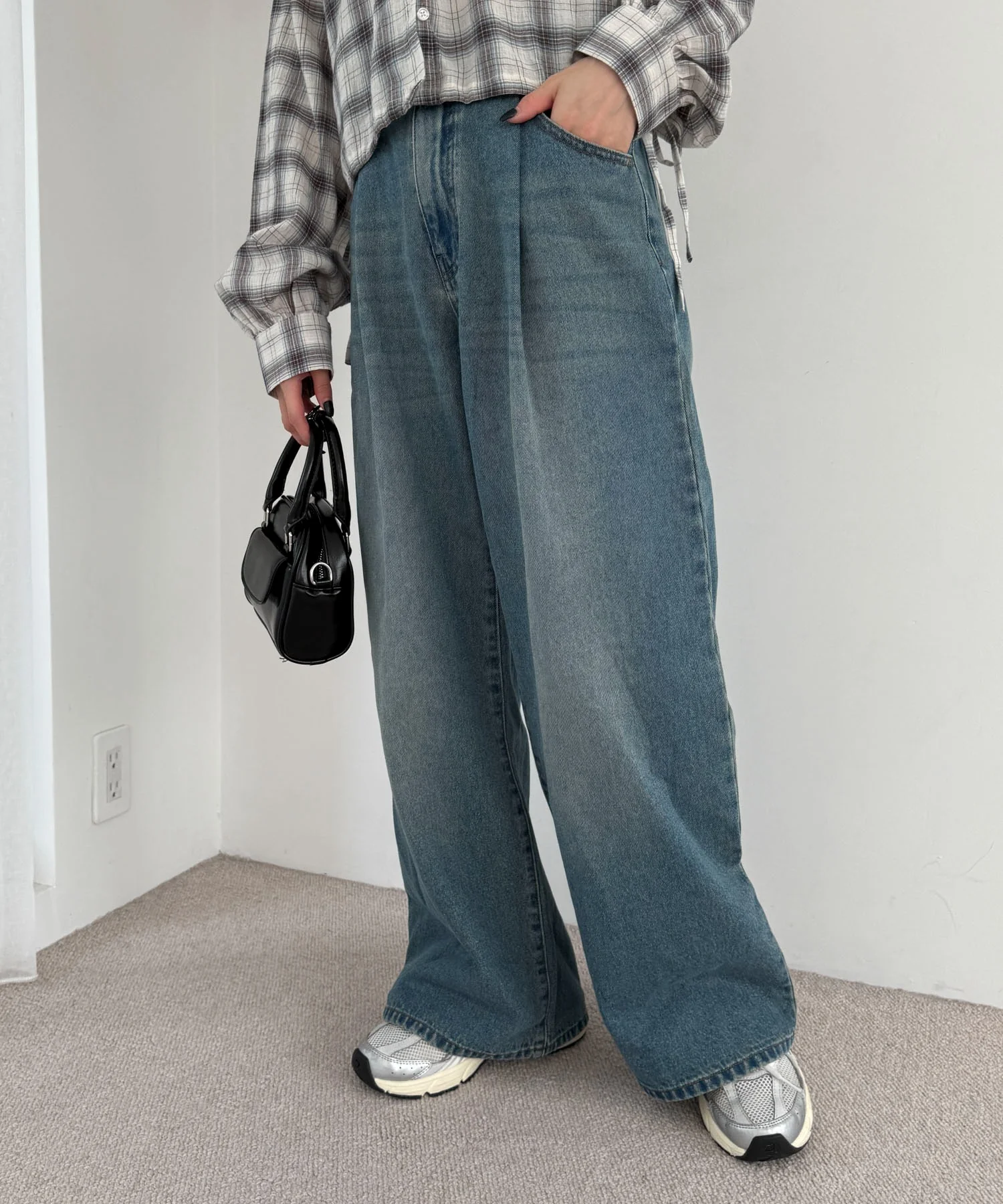 モチーフデニムタックパンツ - Image 22