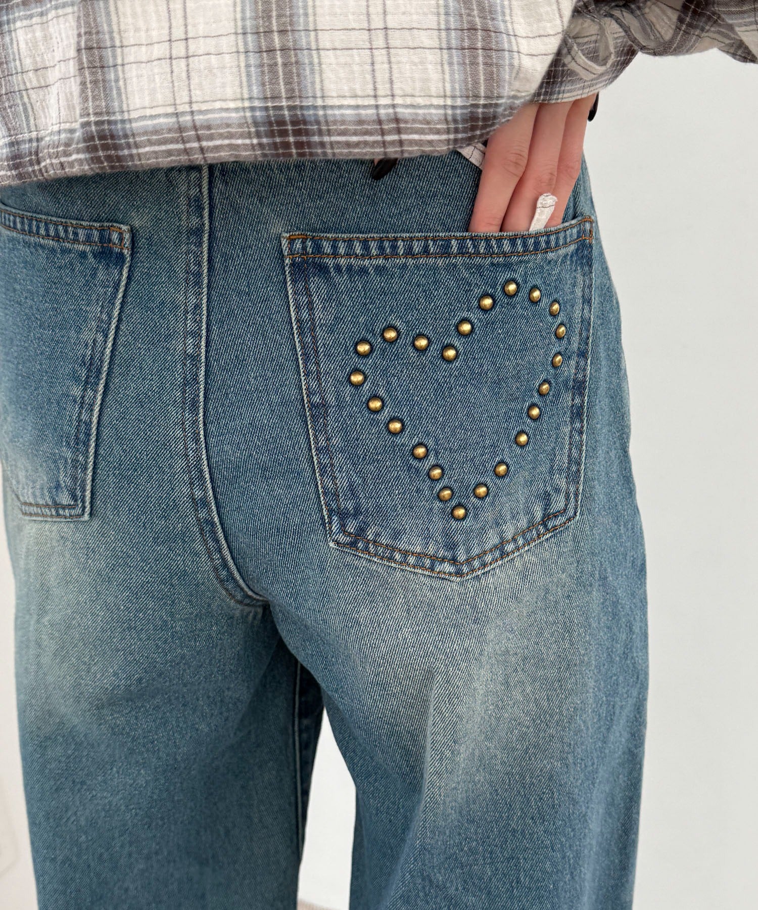モチーフデニムタックパンツ - Image 23
