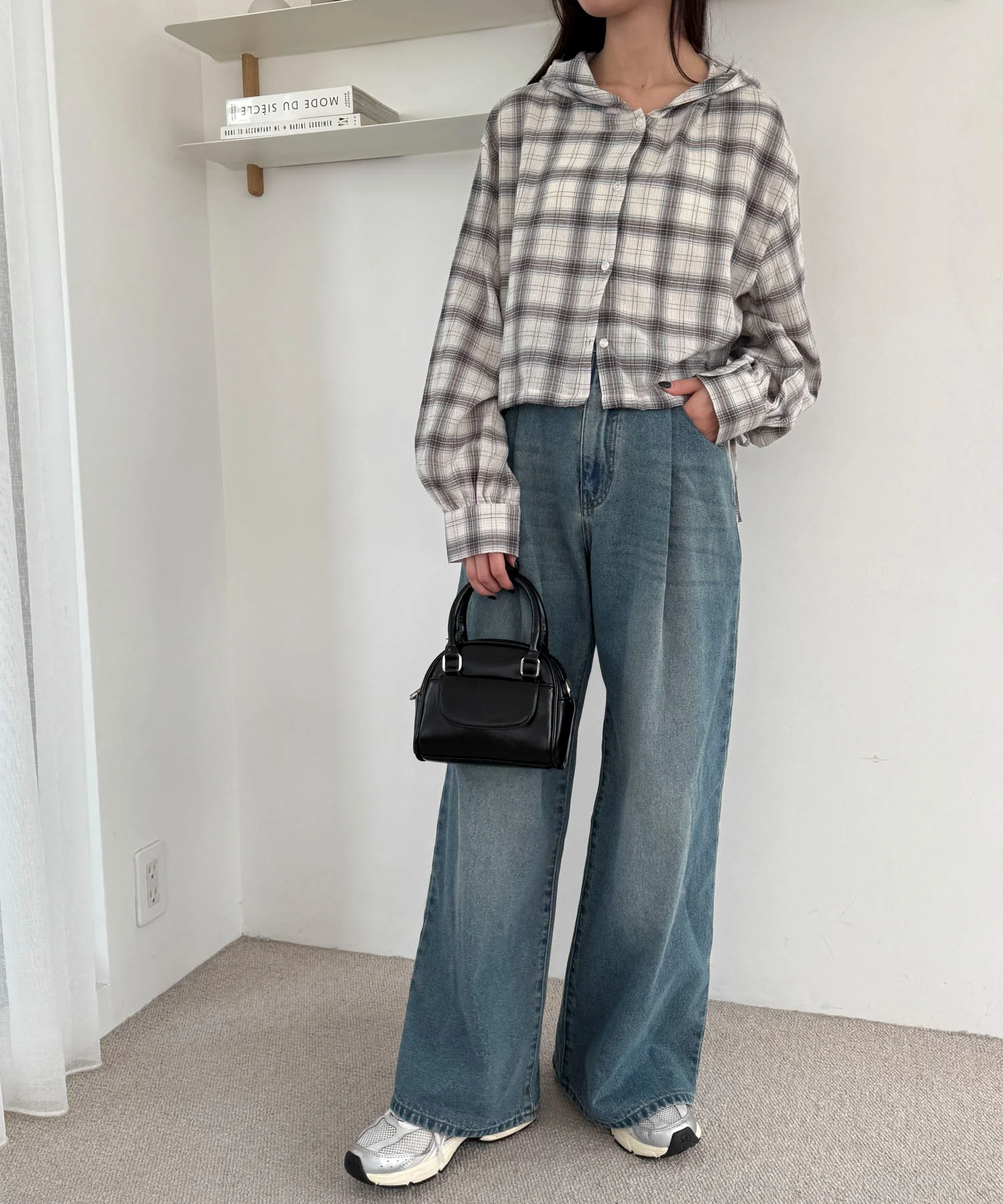 モチーフデニムタックパンツ - Image 7