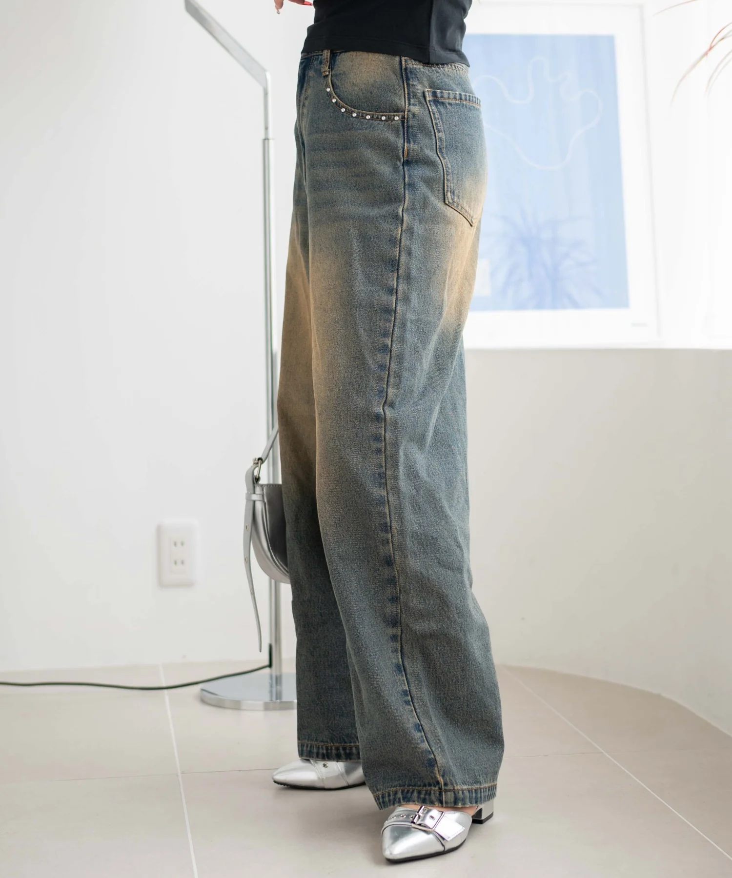 ロゴデニムバギーパンツ - Image 10