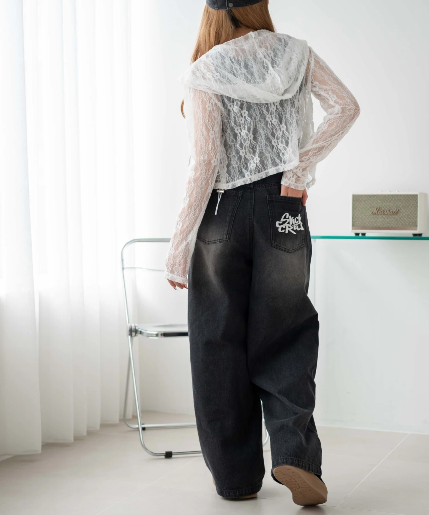 ロゴデニムバギーパンツ - Image 4