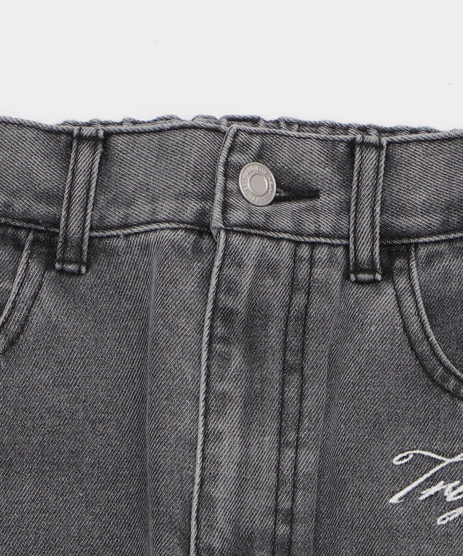 刺繍ロゴバレルレッグパンツ - Image 22