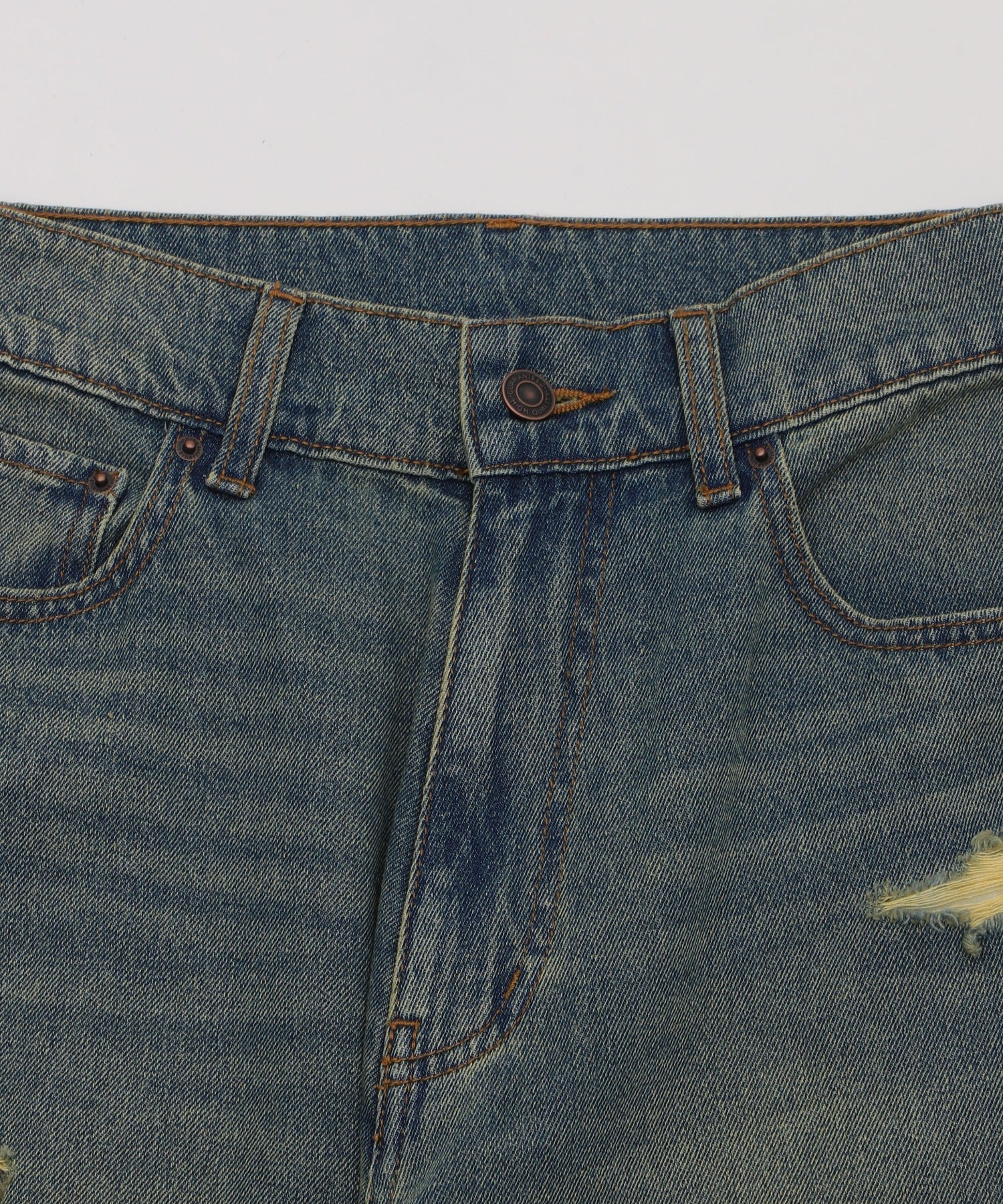 ダメージワイドデニムパンツ - Image 17