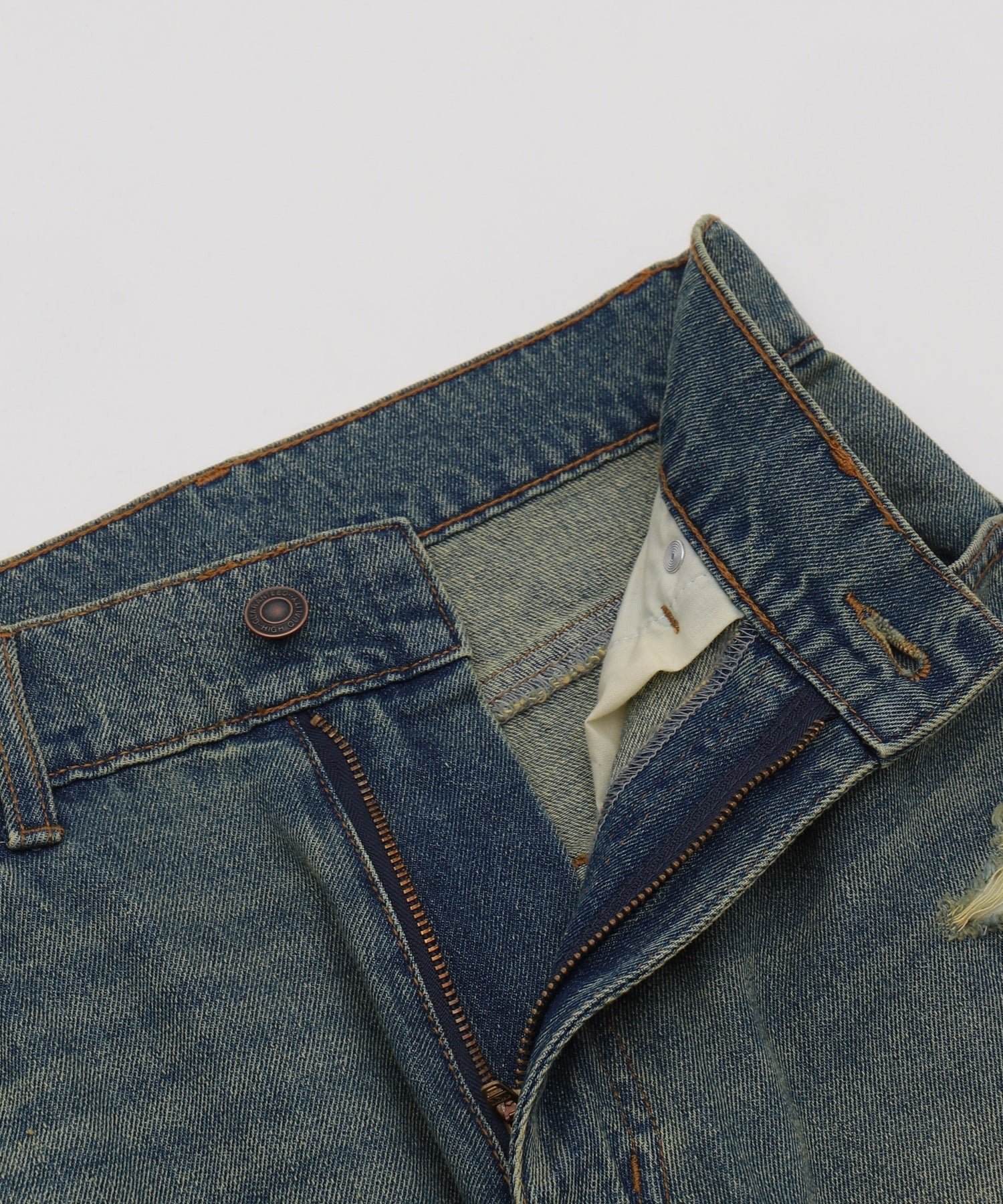 ダメージワイドデニムパンツ - Image 19