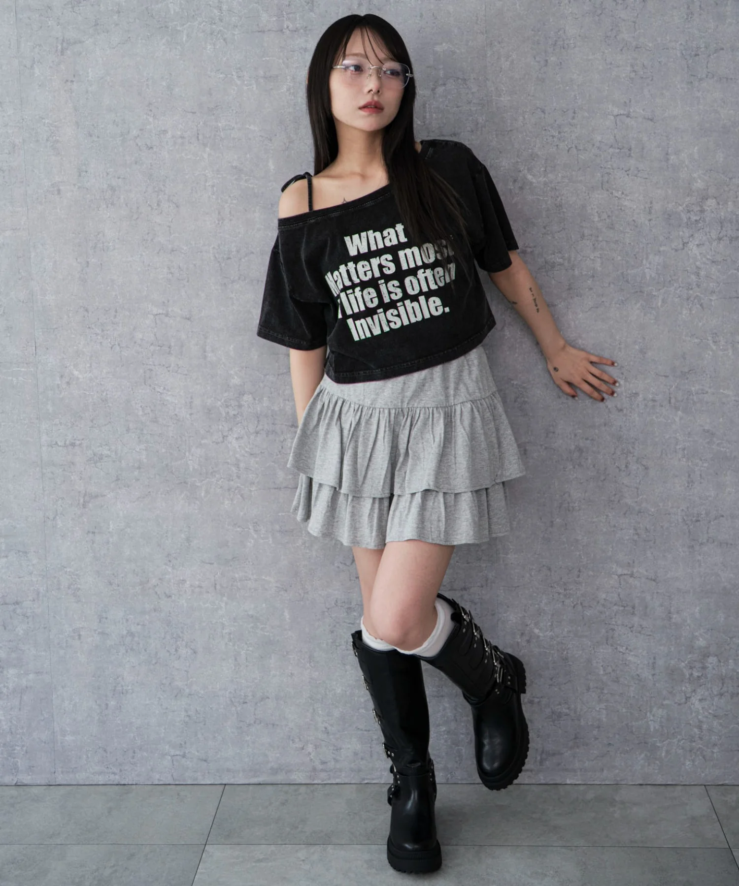 2WAYオフショルショートT - Image 10