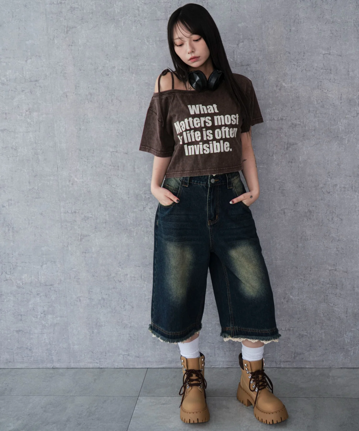2WAYオフショルショートT - Image 14