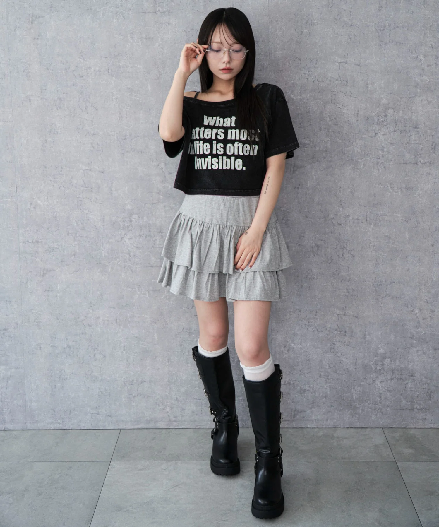 2WAYオフショルショートT - Image 24