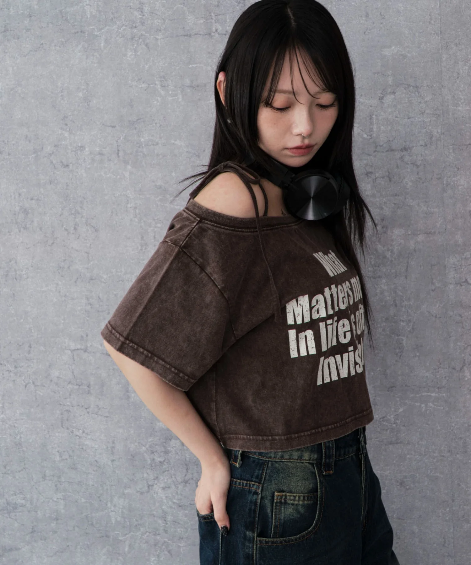 2WAYオフショルショートT - Image 34