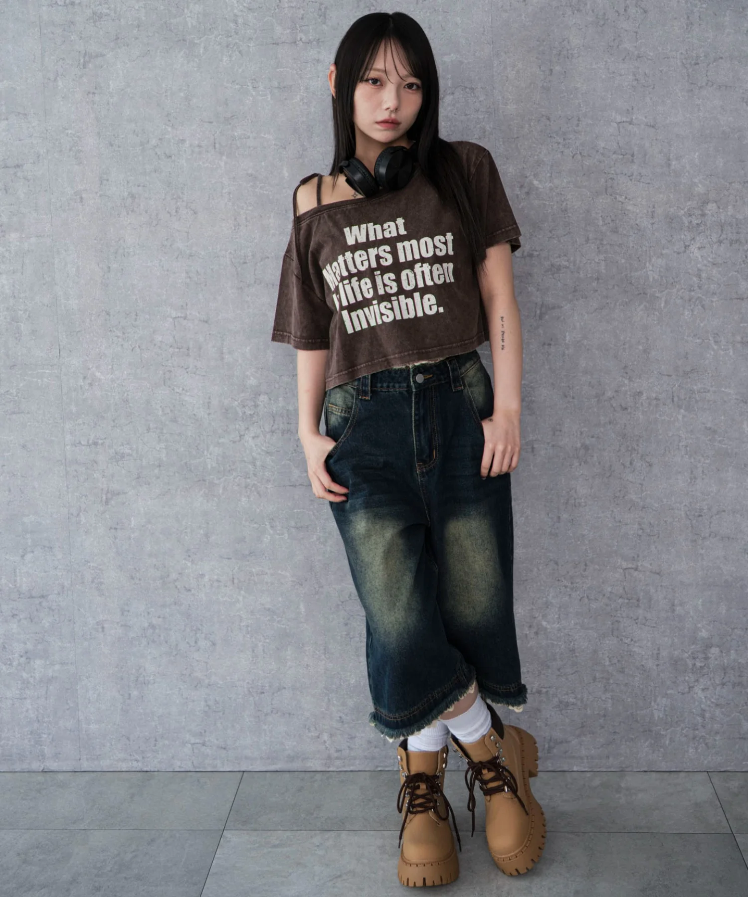 2WAYオフショルショートT - Image 35