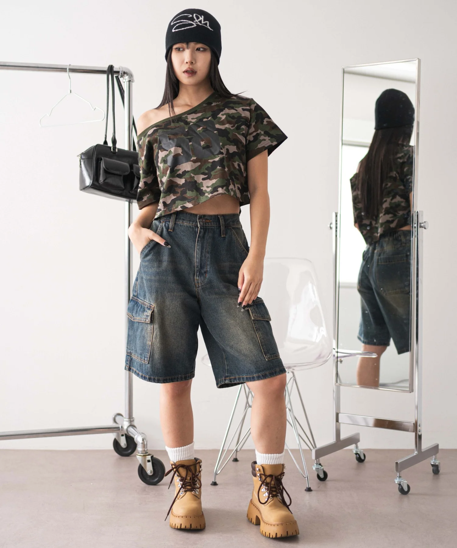 2WAYオフショルショートT - Image 38