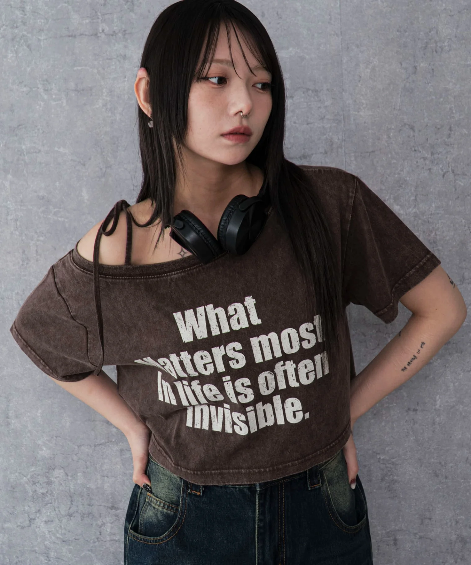 2WAYオフショルショートT - Image 4