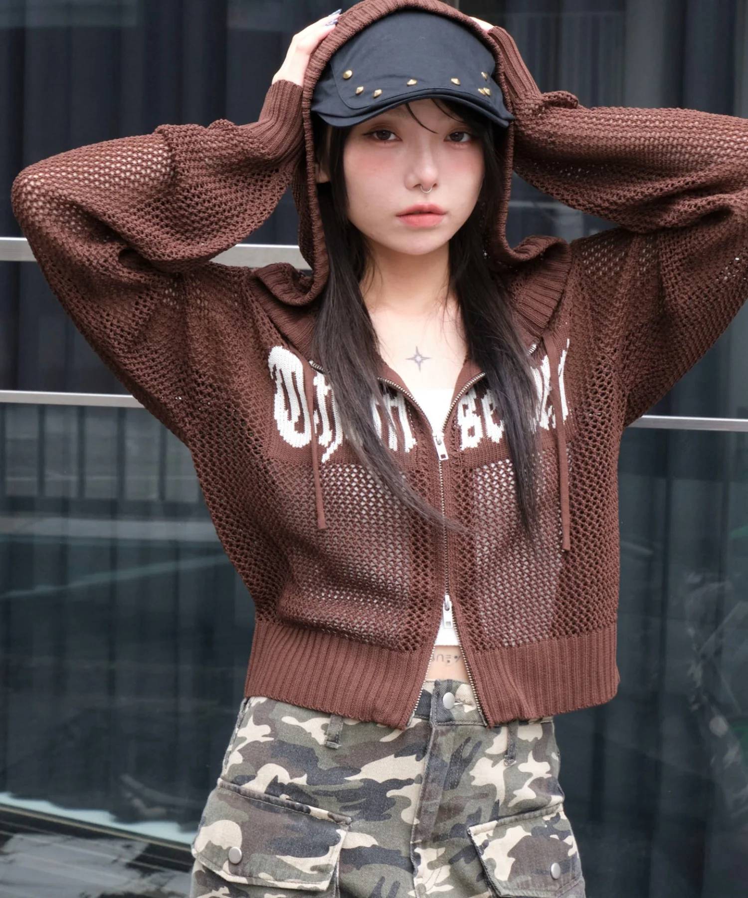 ジャガードメッシュパーカー - Image 13