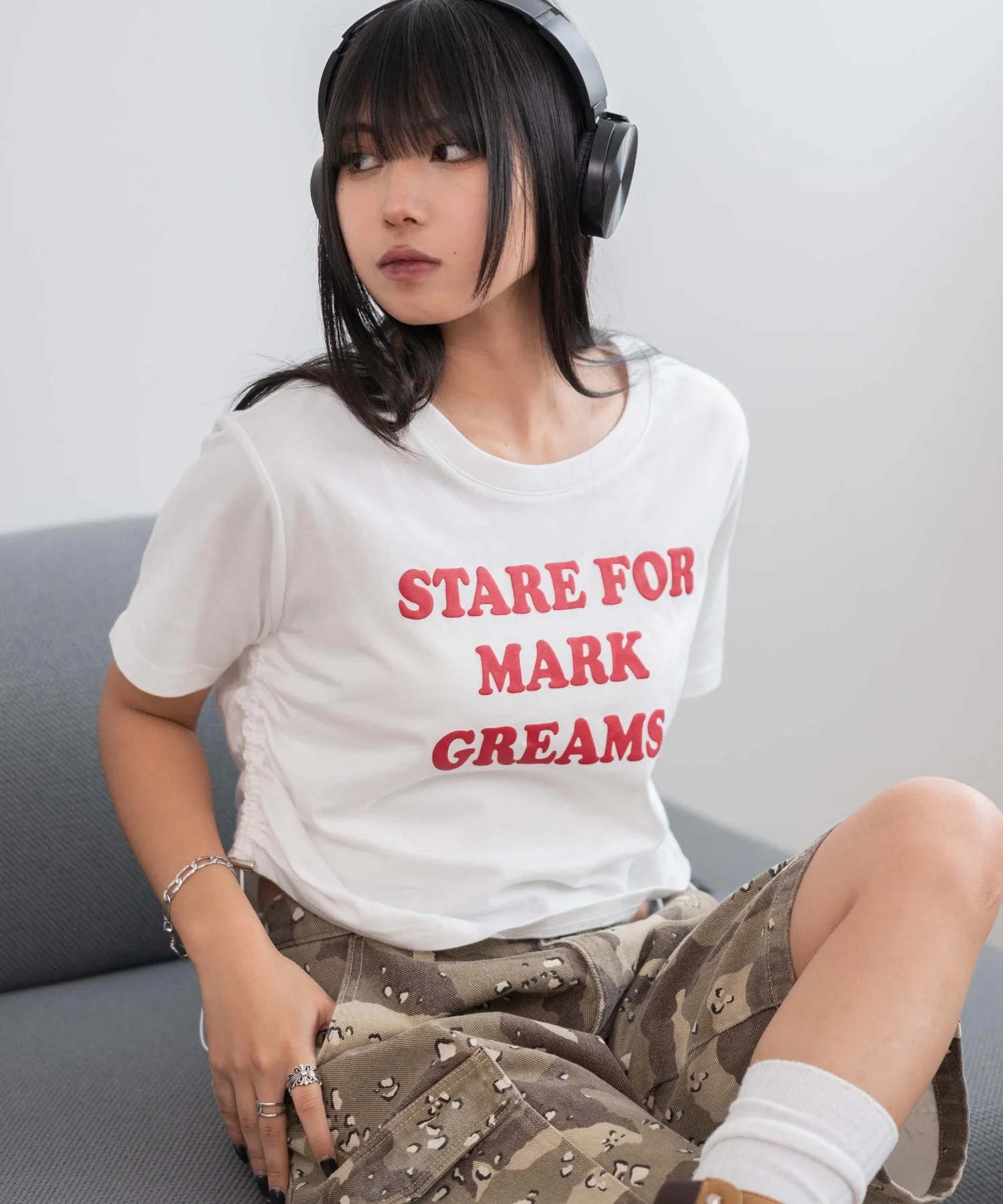 グラフィックドロストショートT - Image 23