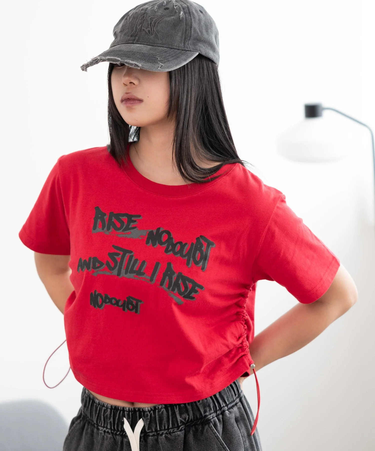 グラフィックドロストショートT - Image 27