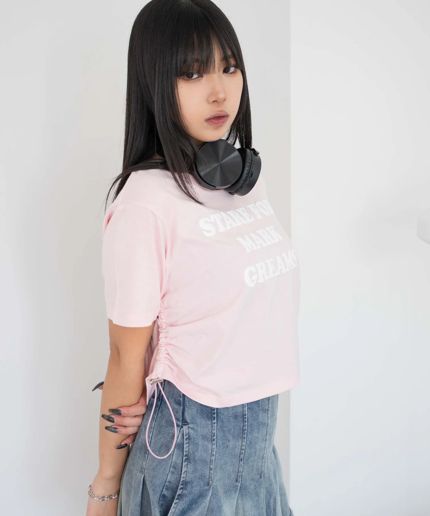 グラフィックドロストショートT - Image 33