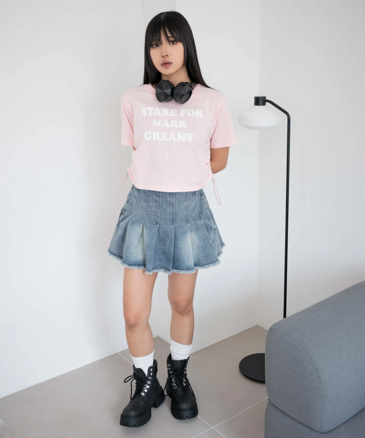 グラフィックドロストショートT - Image 34