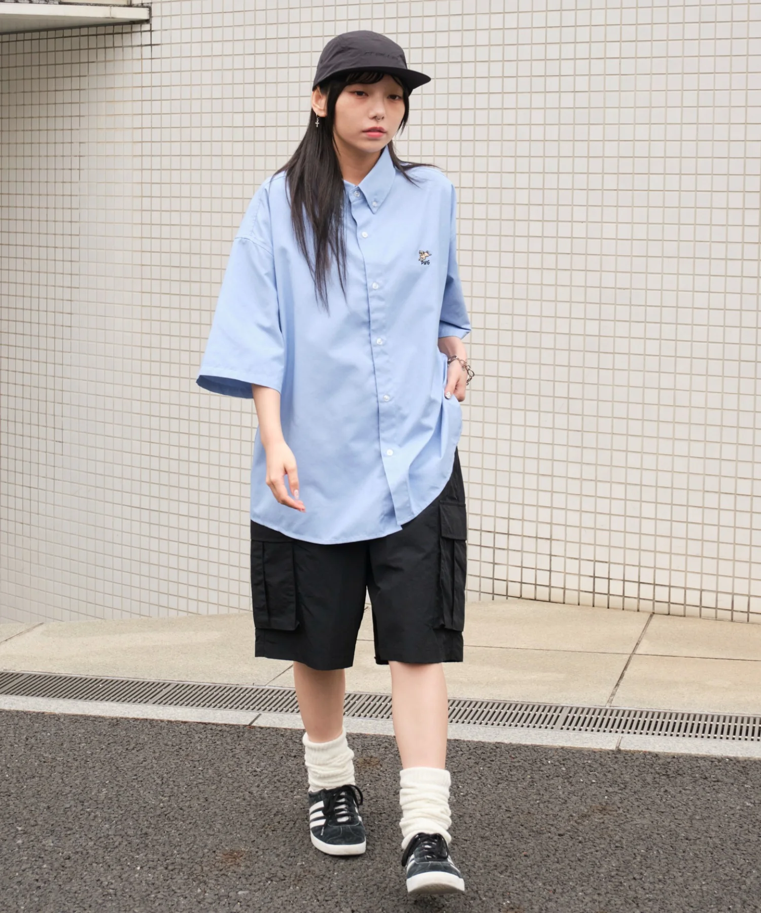 ナイロンイージーバギーカーゴショーツ - Image 37