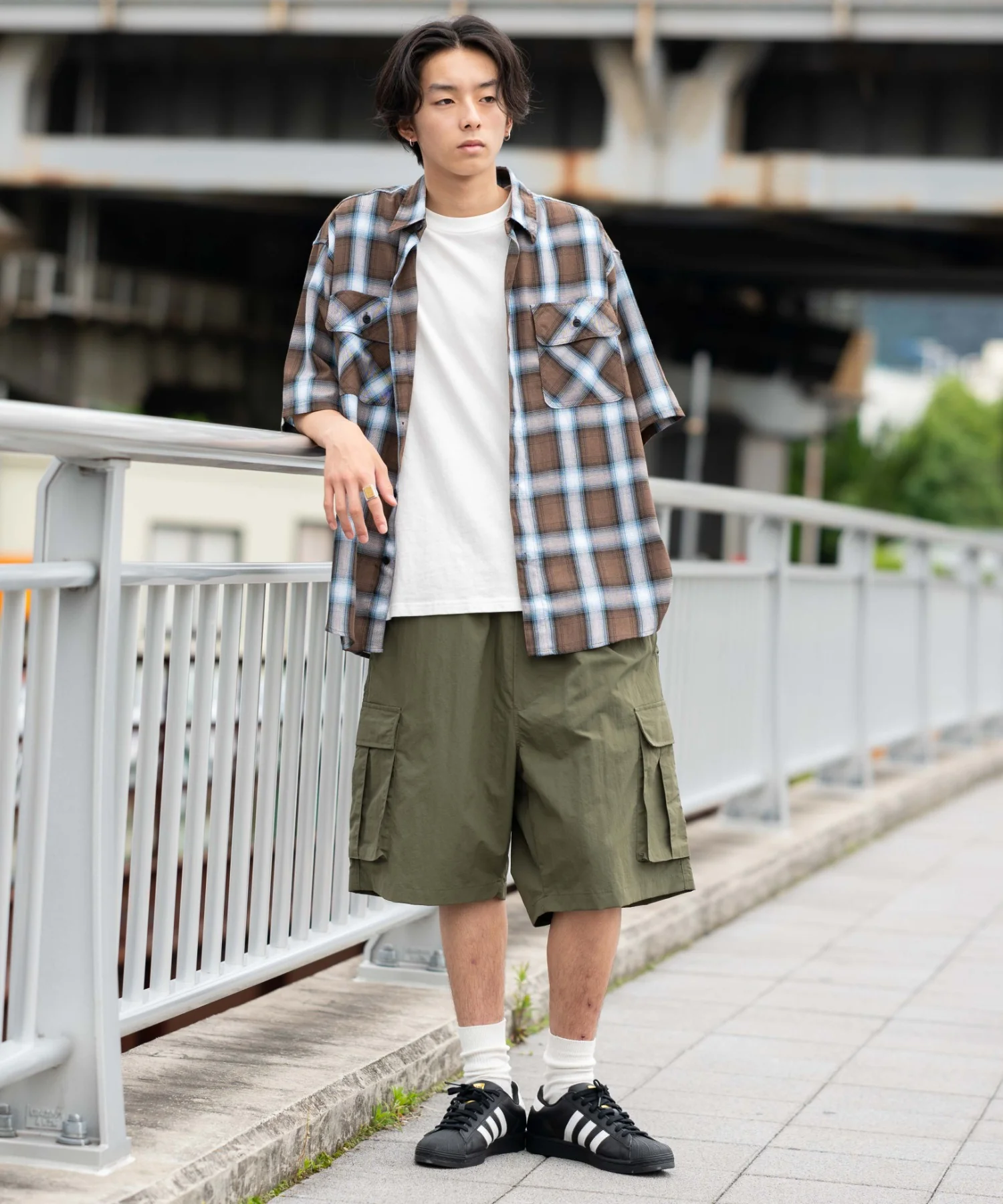ナイロンイージーバギーカーゴショーツ - Image 4