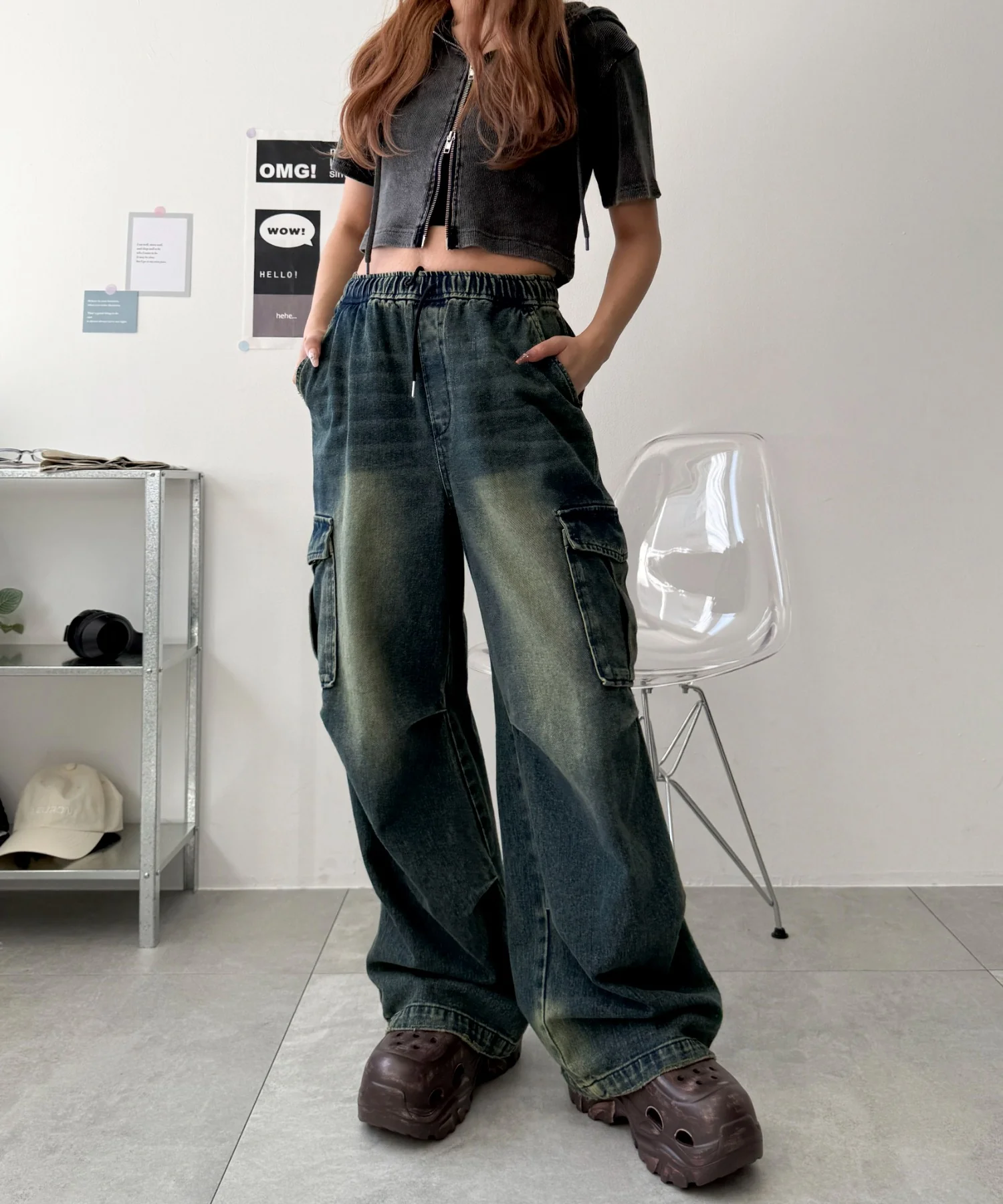 厚底グランジラバーサンダル - Image 4