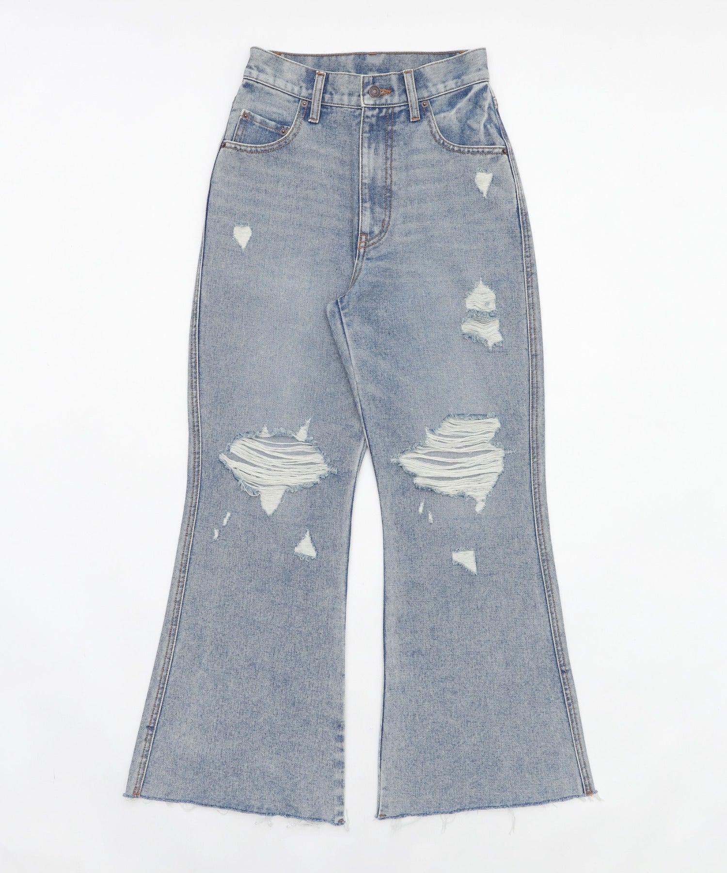 ダメージフレアデニムパンツ - Image 18