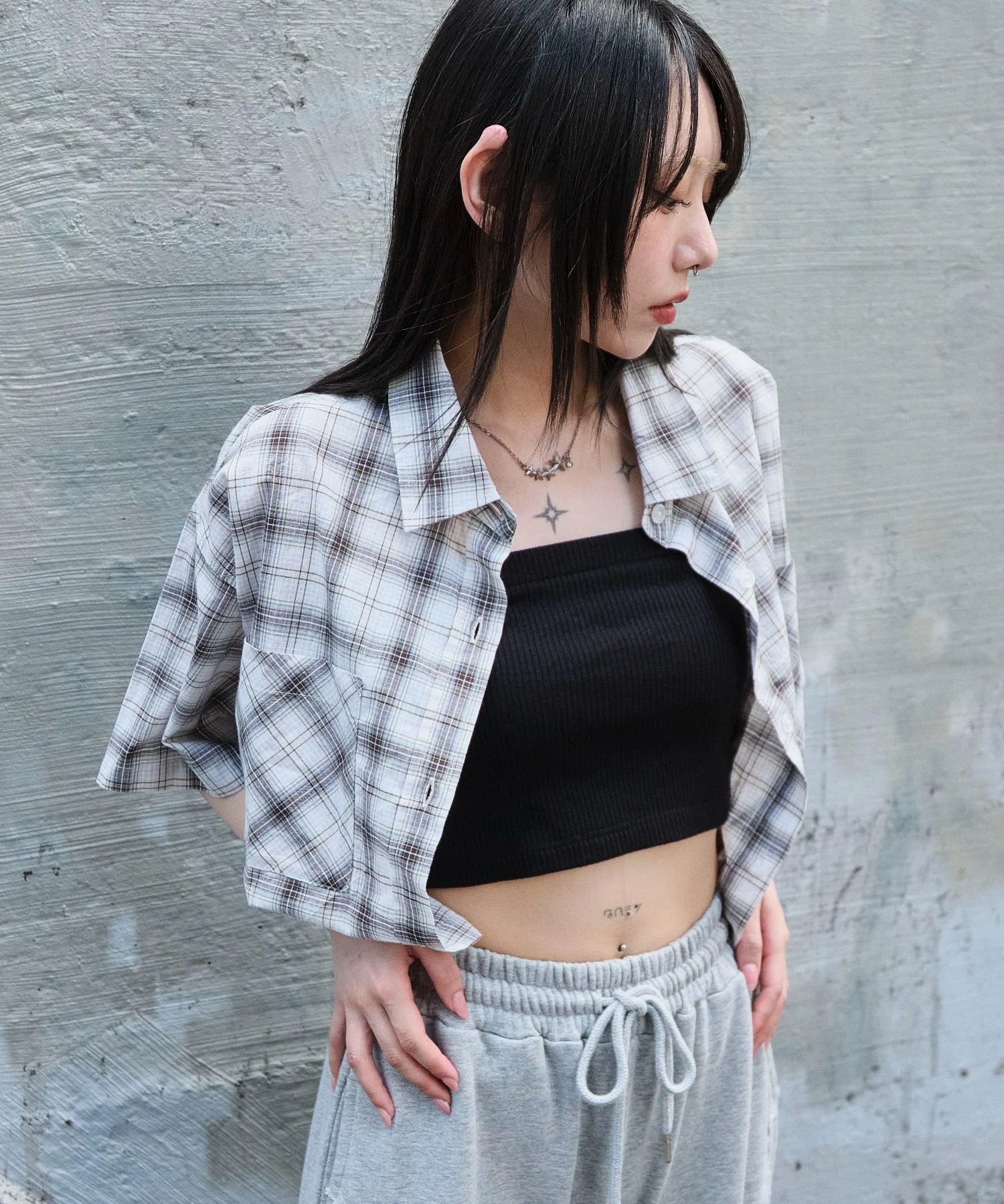 ショートチェックシャツ（S） - Image 14