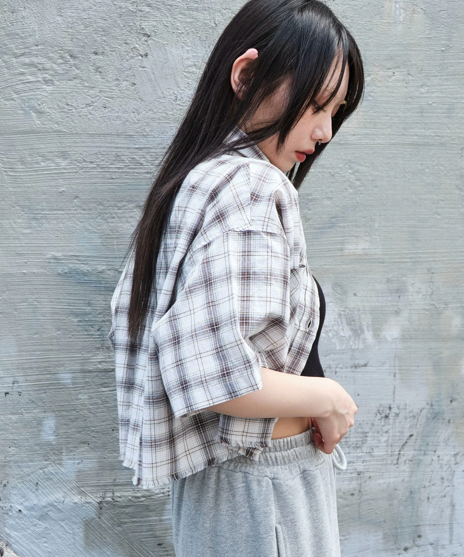 ショートチェックシャツ（S） - Image 15