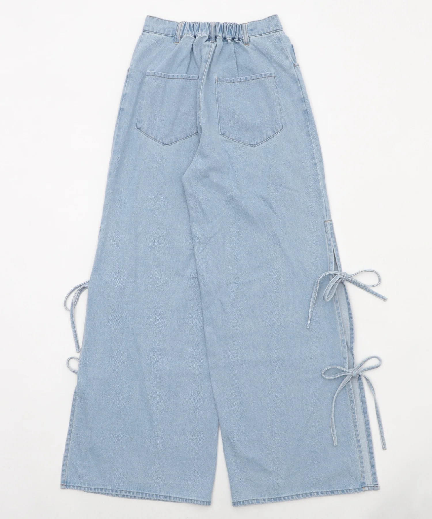 サマーデニムサイドリボンパンツ - Image 17