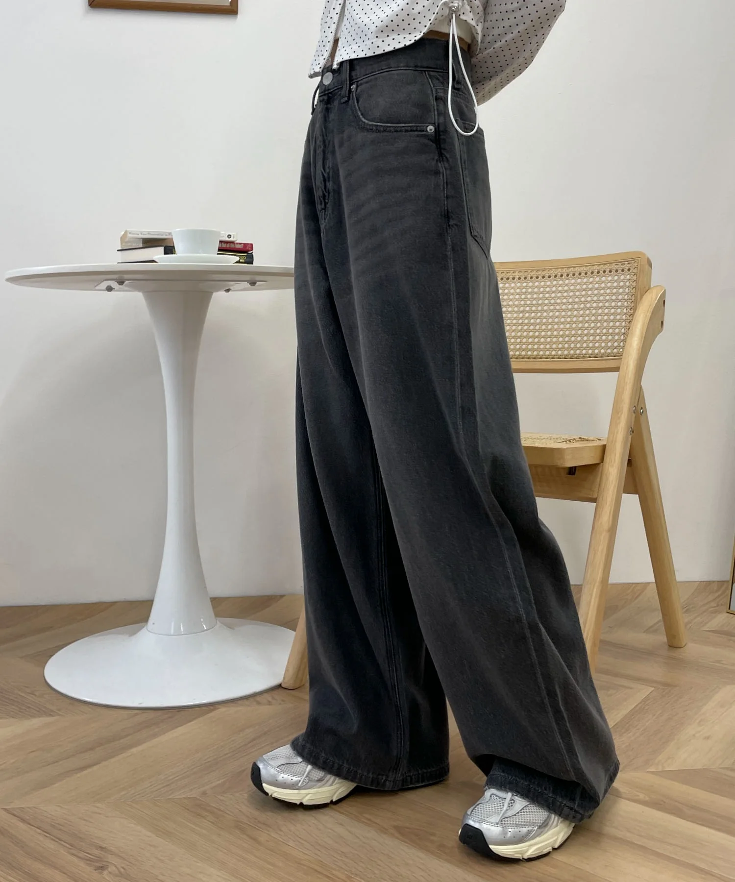 サマーデニムルーズワイドパンツ - Image 15
