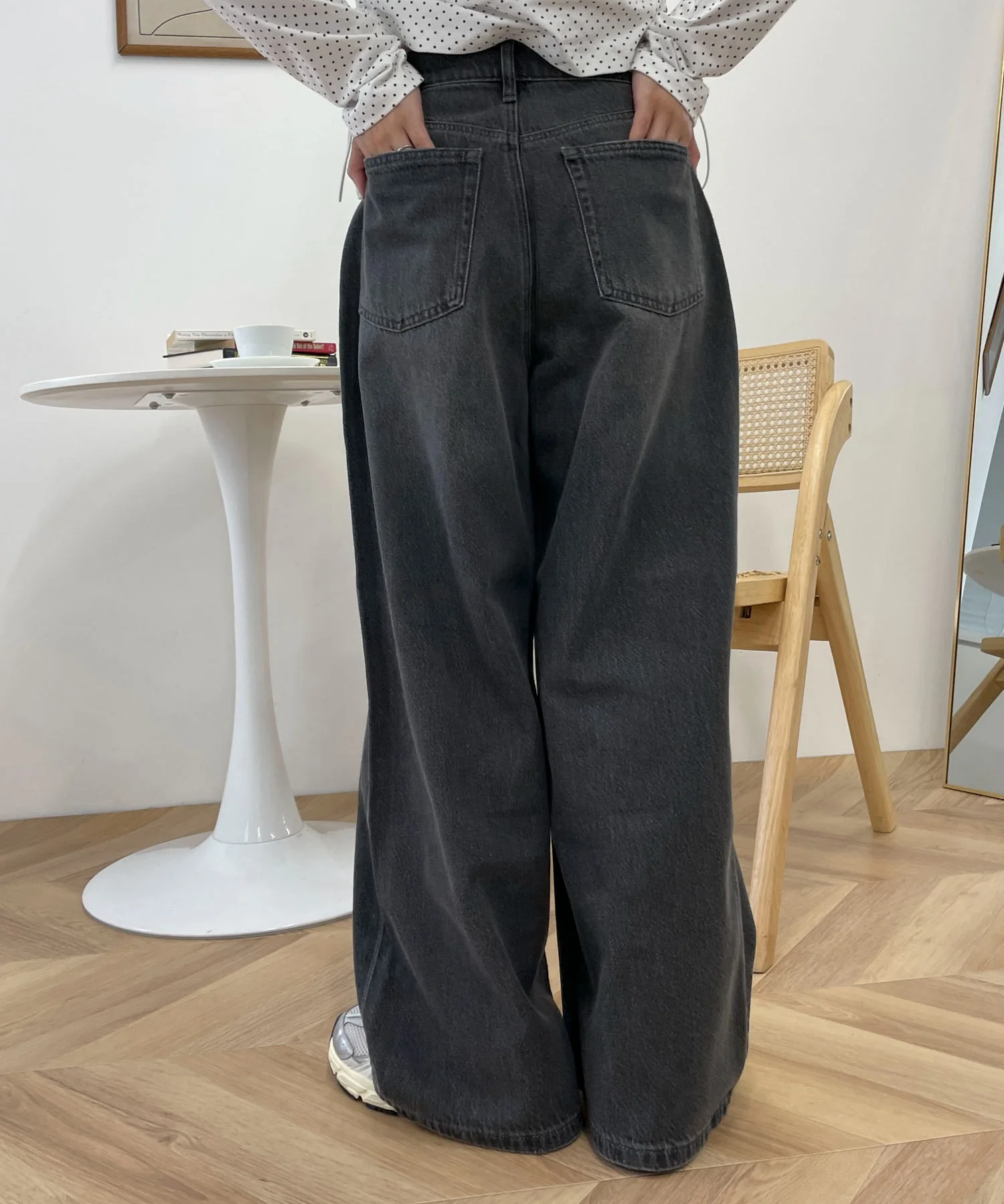 サマーデニムルーズワイドパンツ - Image 16