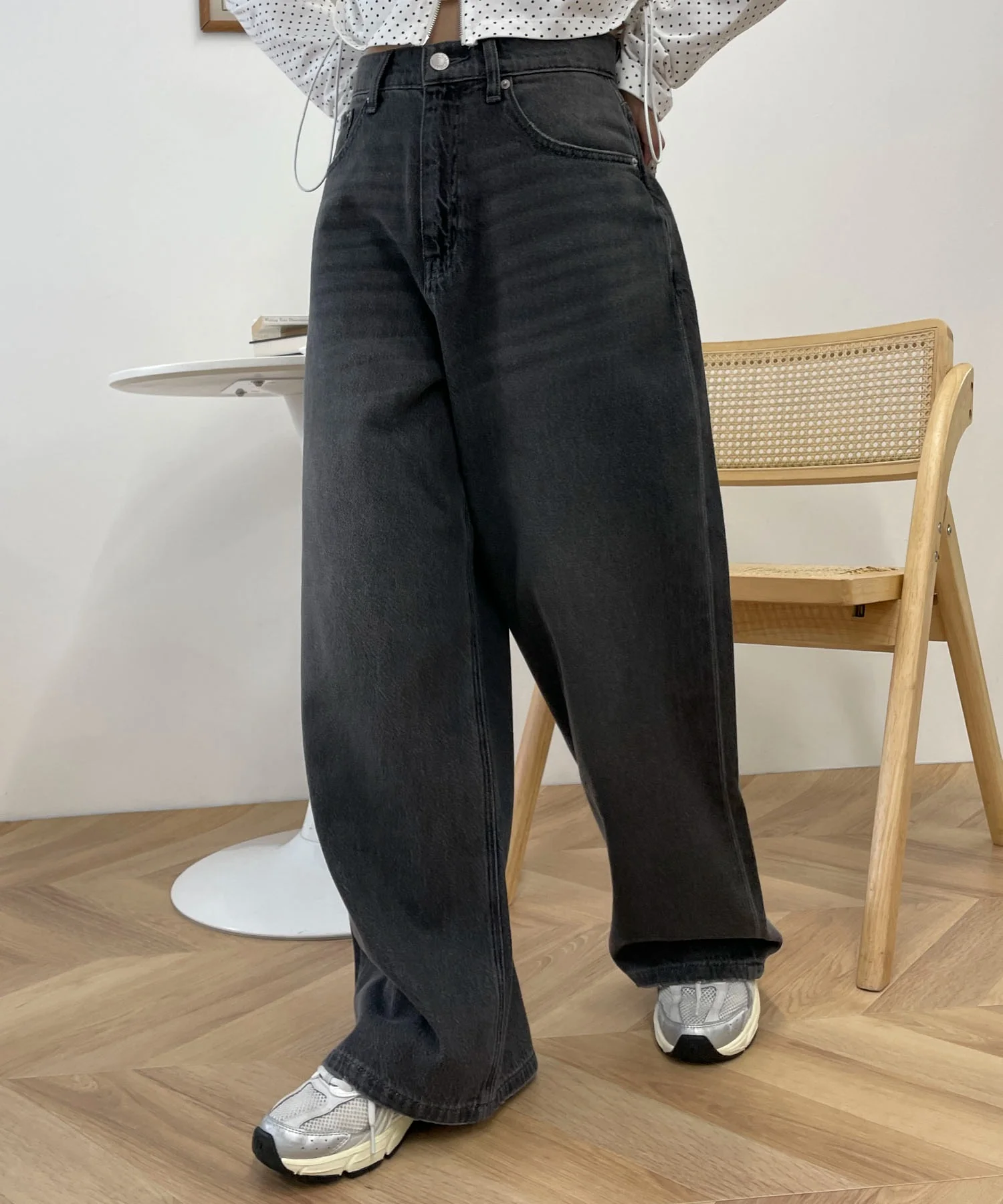 サマーデニムルーズワイドパンツ - Image 17