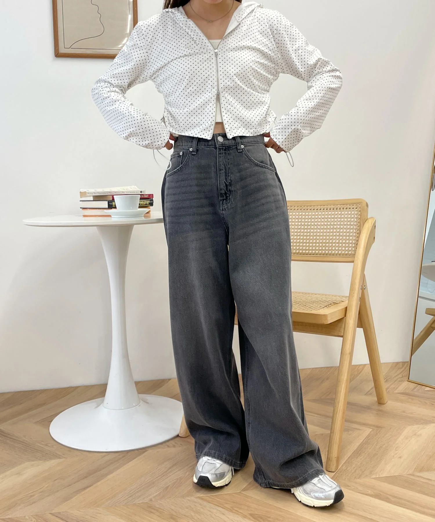 サマーデニムルーズワイドパンツ - Image 18
