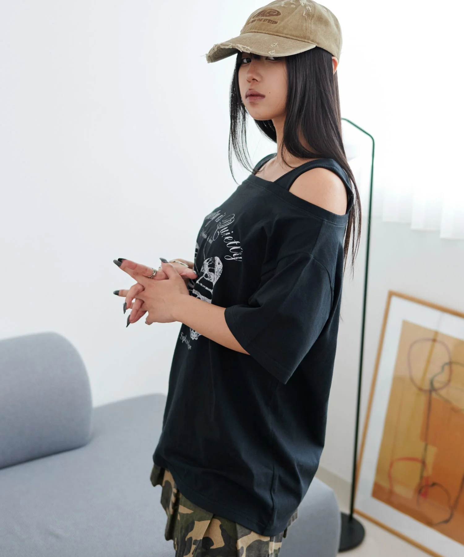 タンクレイヤード風オフショルBIGT - Image 14