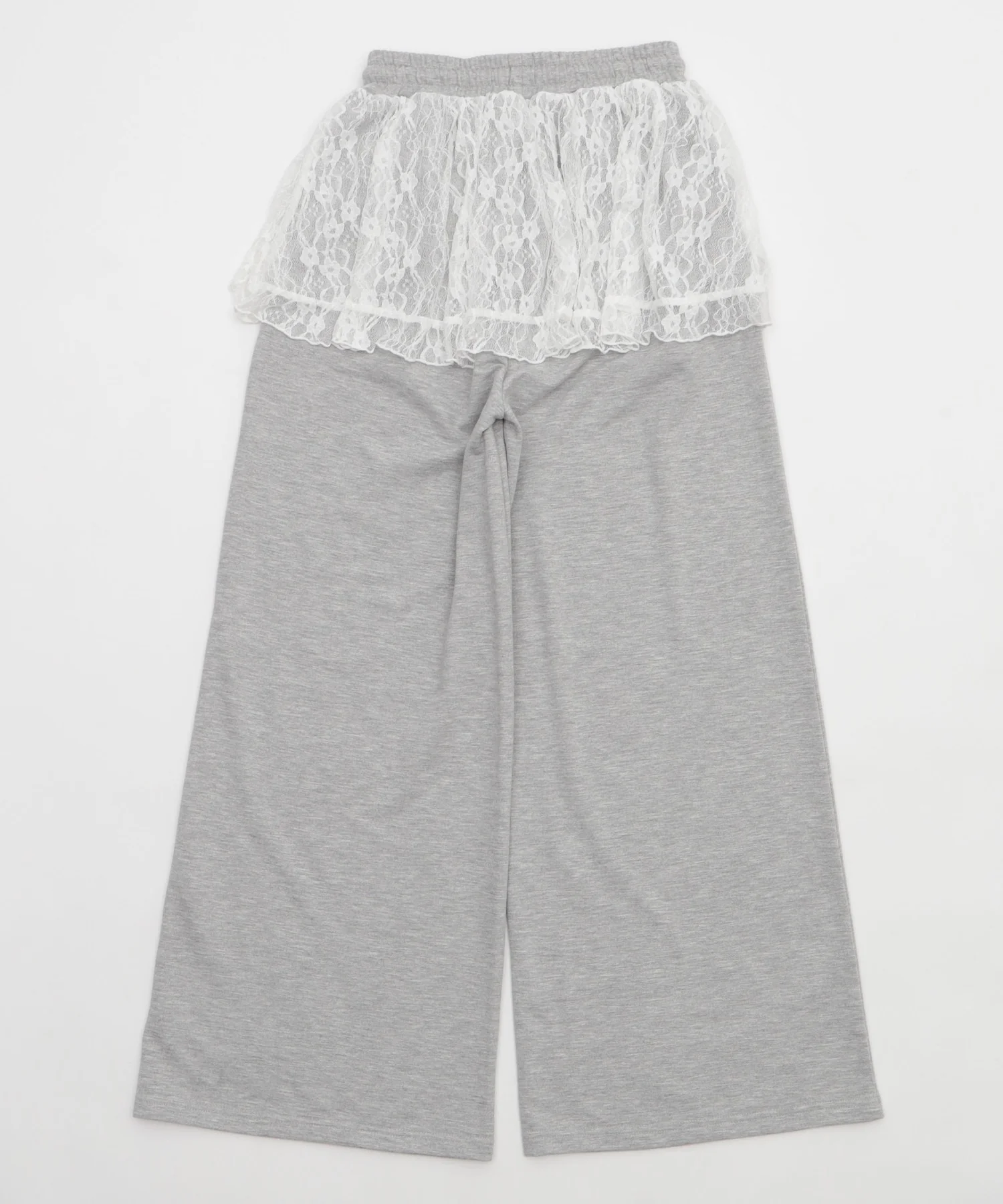 レースレイヤードスウェットパンツ - Image 12
