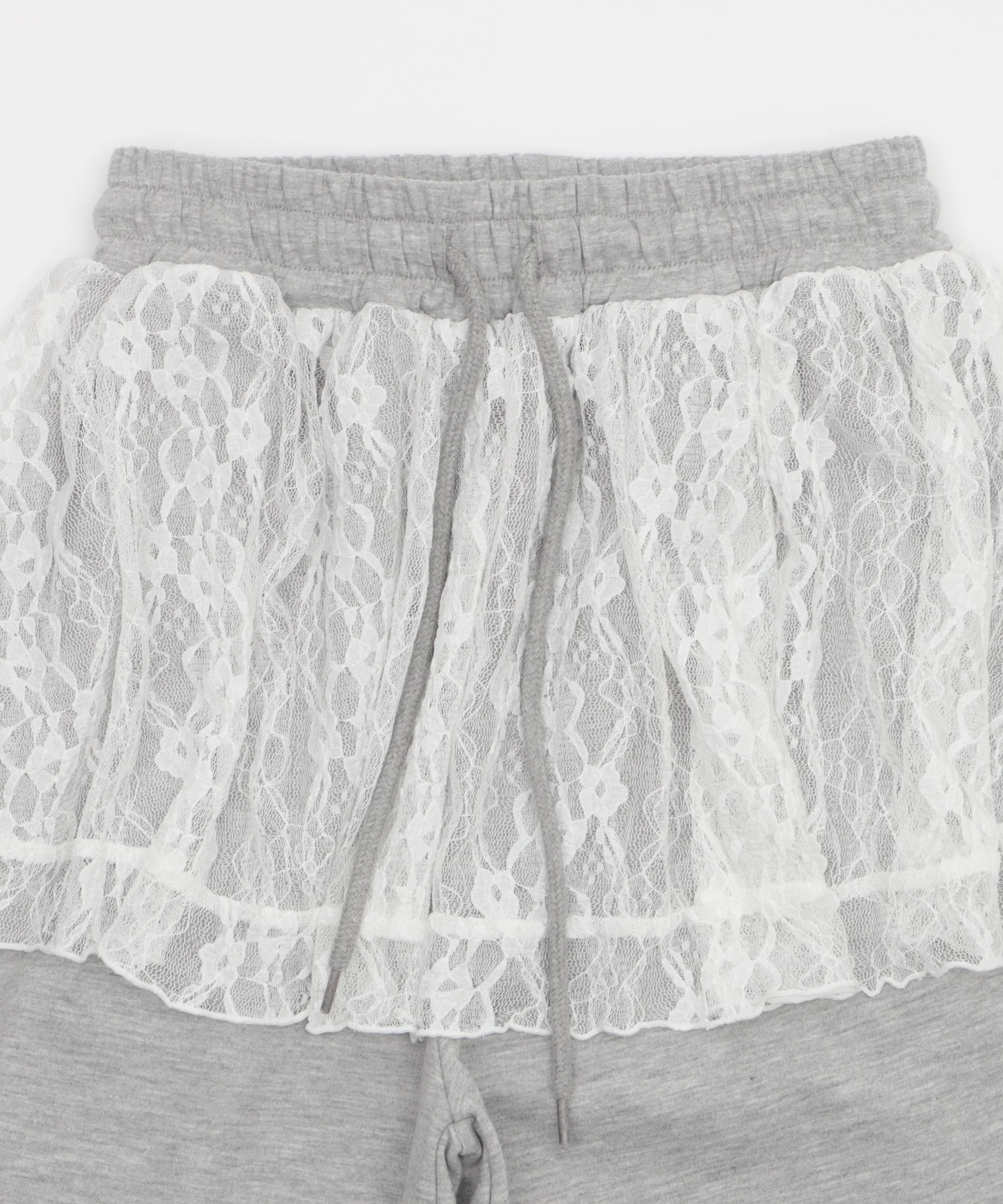 レースレイヤードスウェットパンツ - Image 13