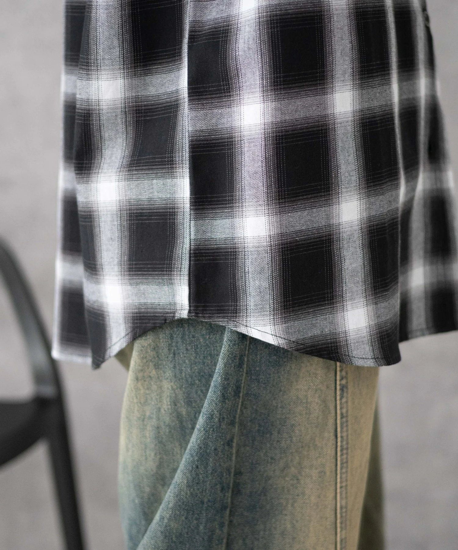 チェックBIGシャツ - Image 7