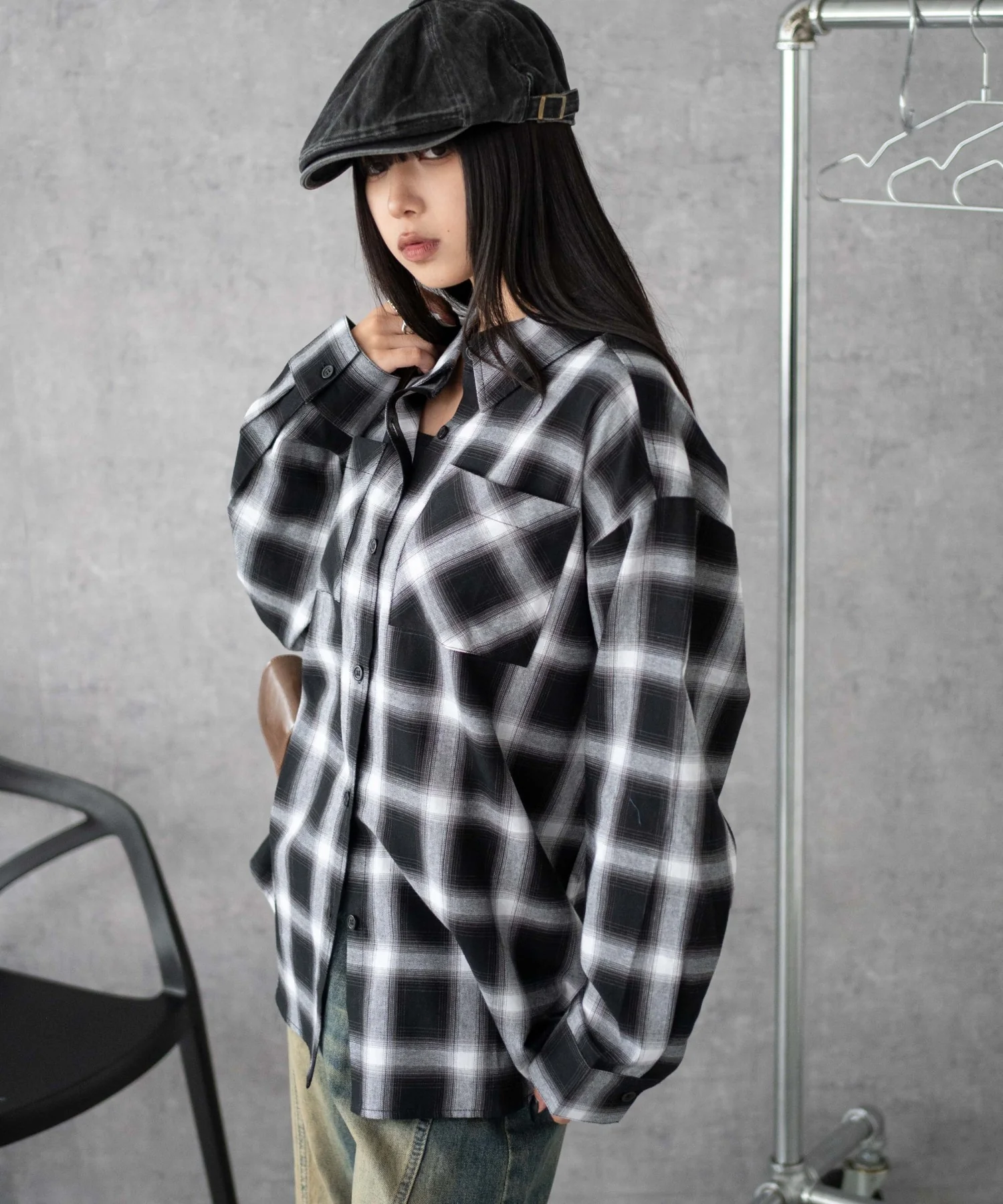 チェックBIGシャツ - Image 8