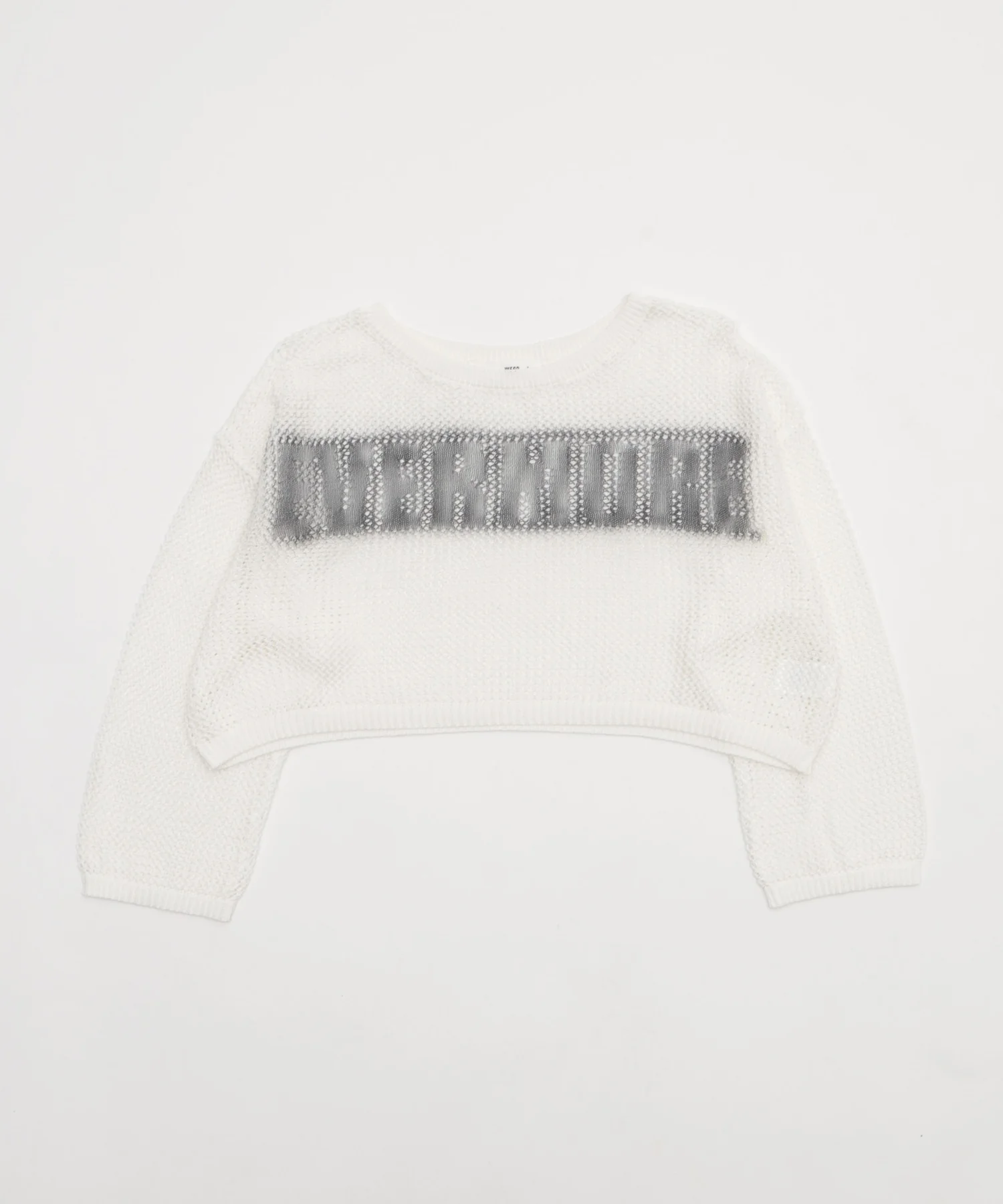 スプレーロゴジャガードメッシュニット - Image 21