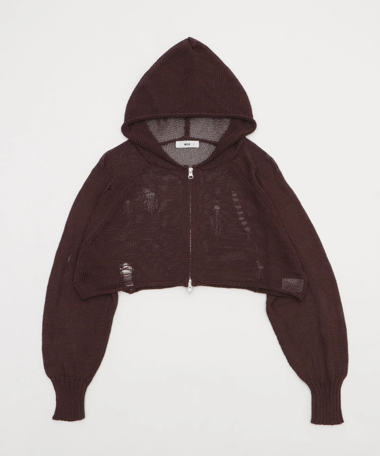 ダメージメッシュショートパーカー - Image 15