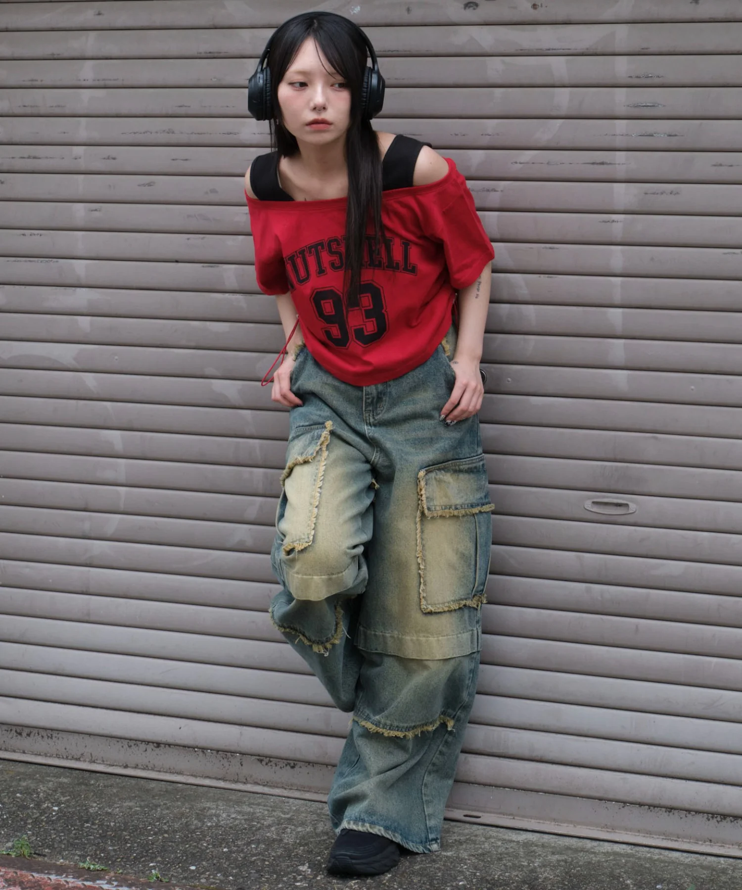 ドッキングドロストショートT - Image 8
