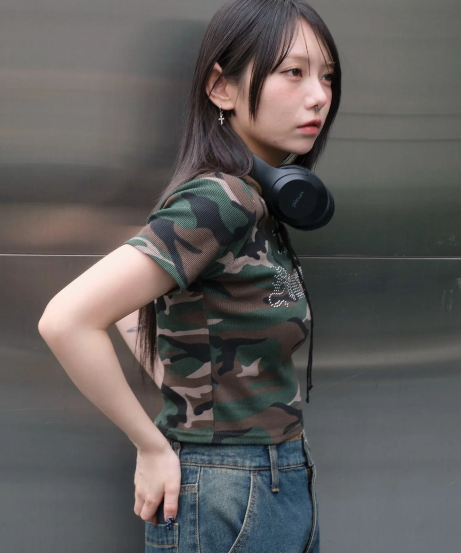 グラフィックレースアップちびT - Image 18
