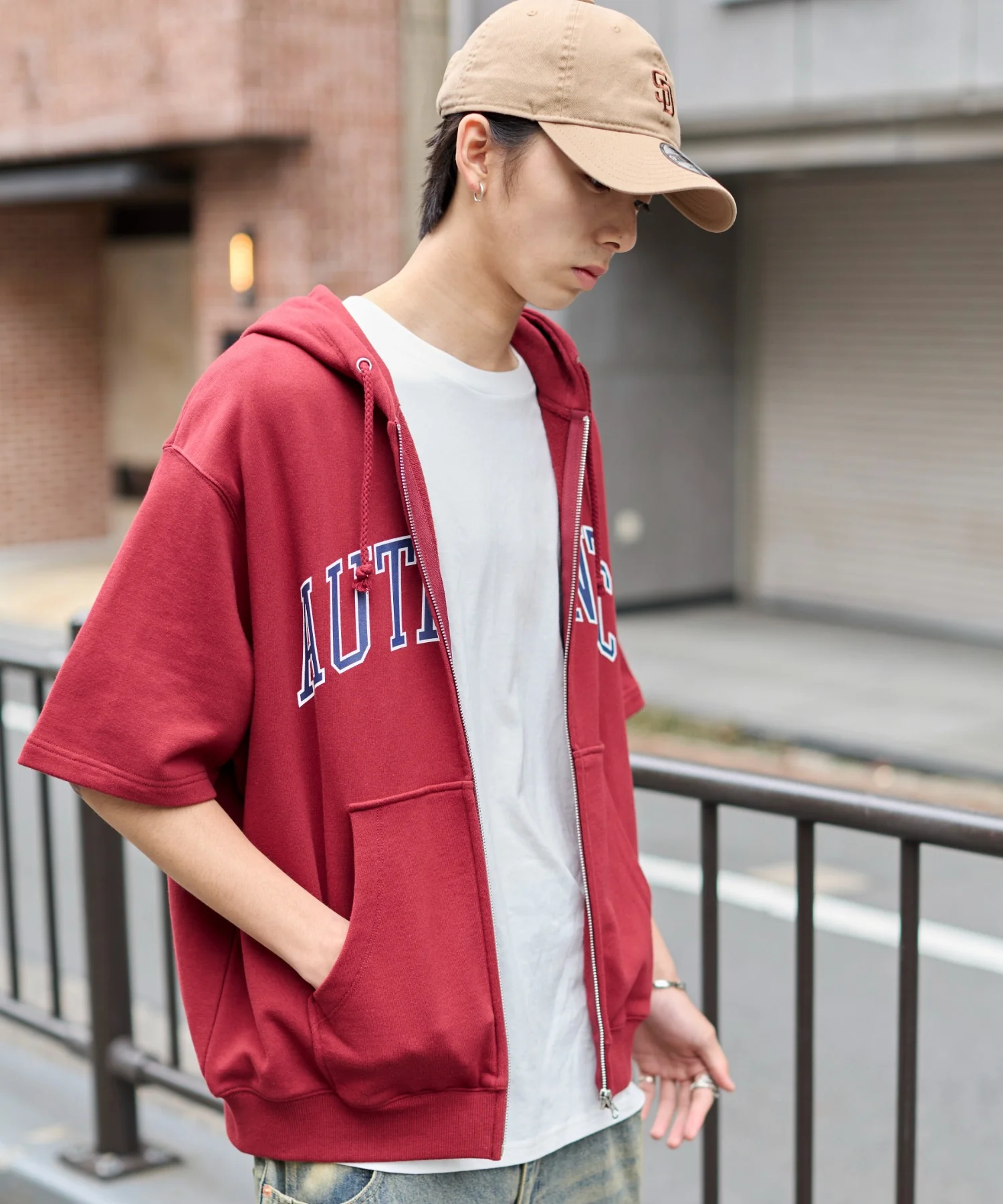 カレッジロゴジップパーカー（SS） - Image 10