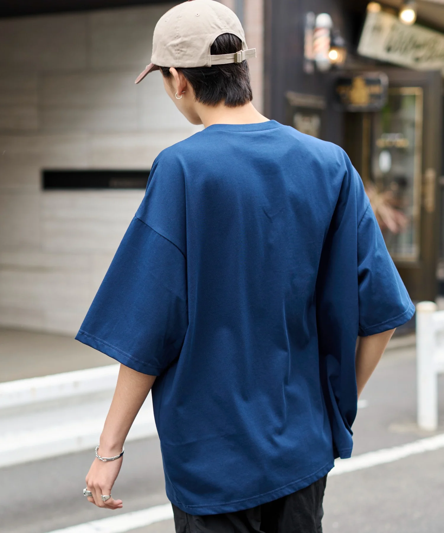 接触冷感フロッキープリントグラフィックT(SS) - Image 10