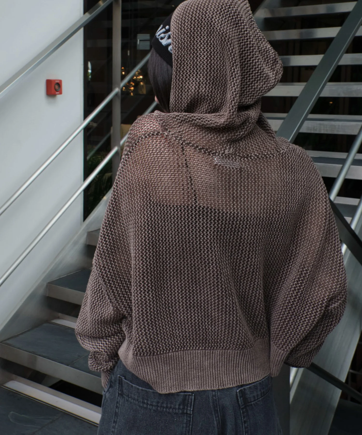 ヴィンテージウォッシュメッシュパーカー - Image 11