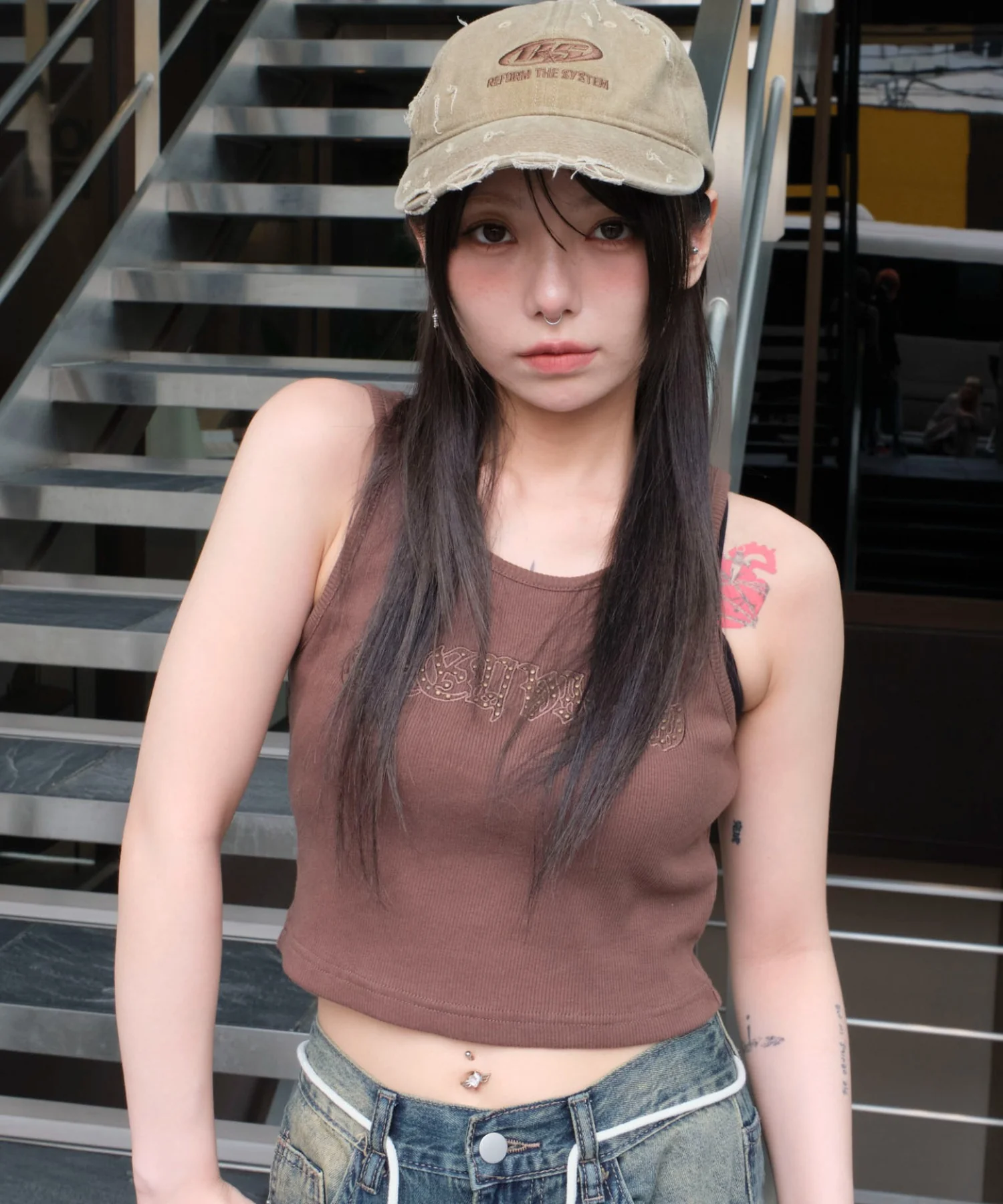 スタッズグラフィックタンク - Image 16