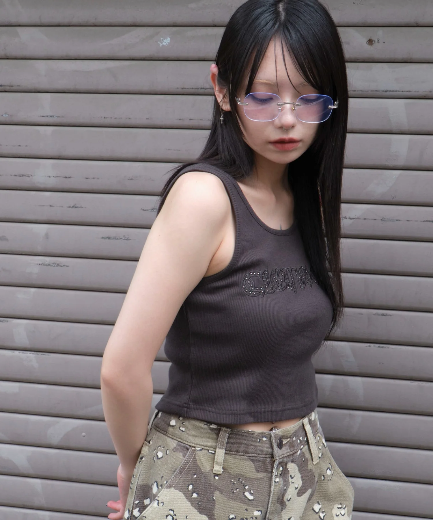 スタッズグラフィックタンク - Image 9