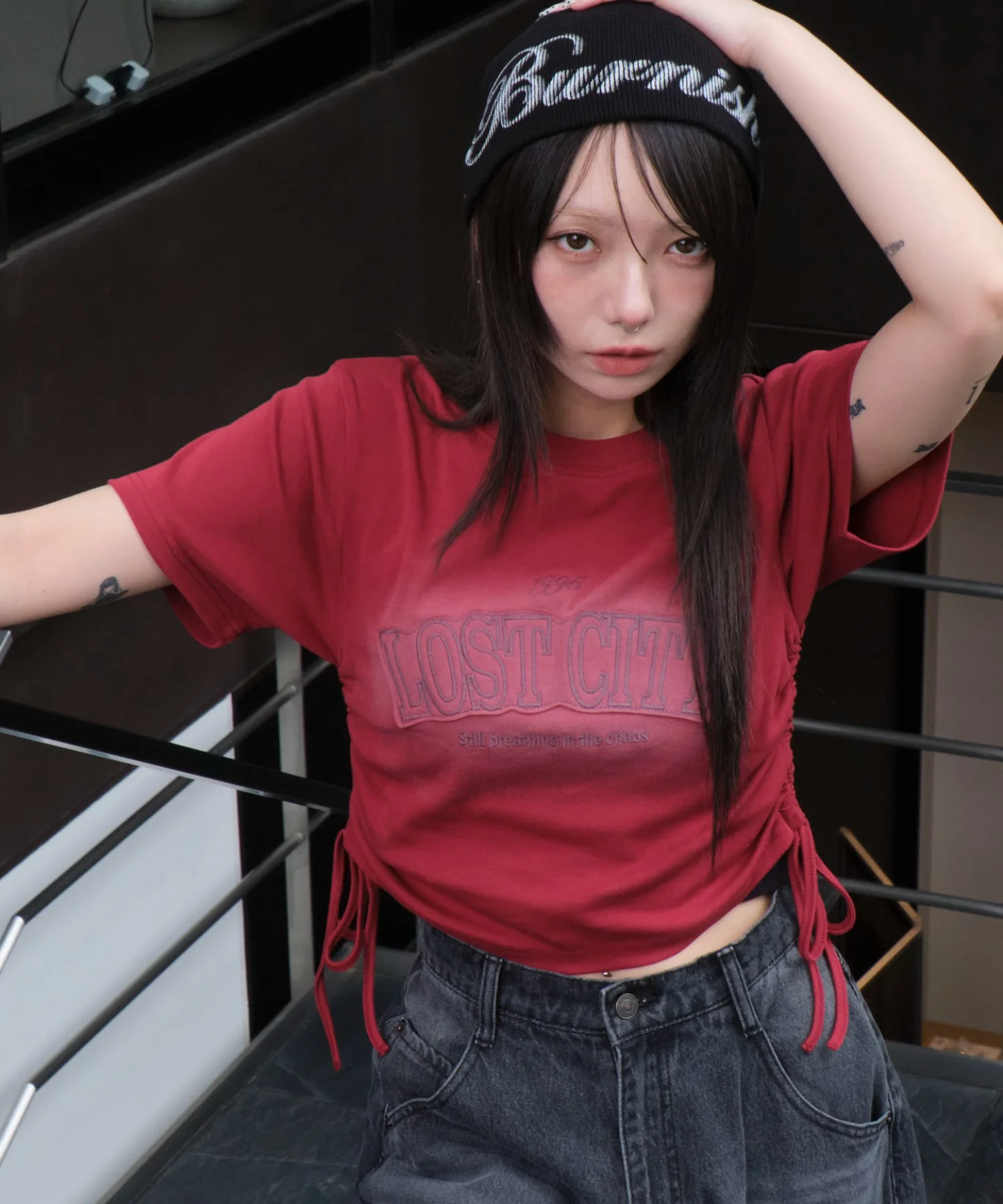 スプレーロゴドロストちびT - Image 13
