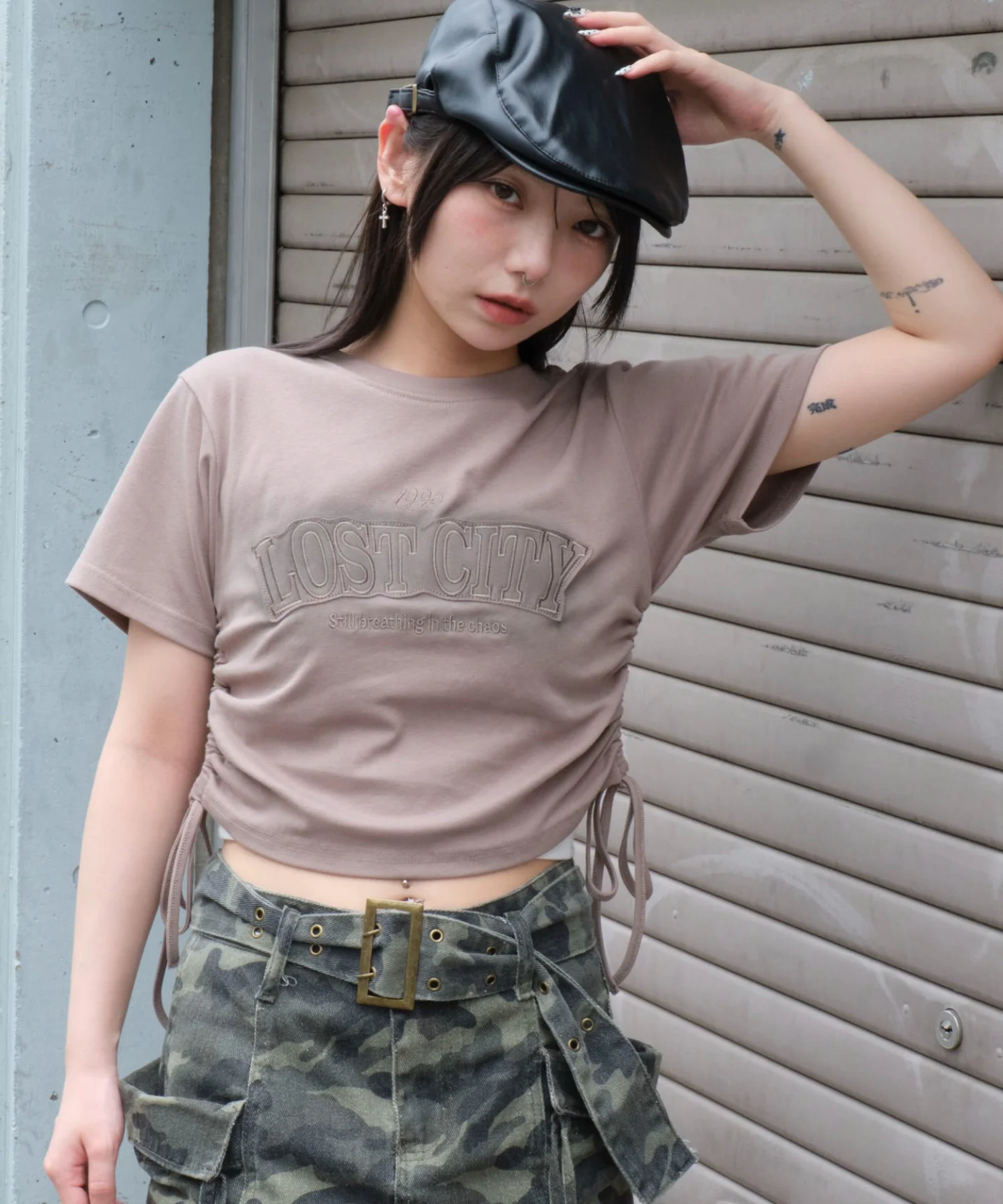スプレーロゴドロストちびT - Image 2
