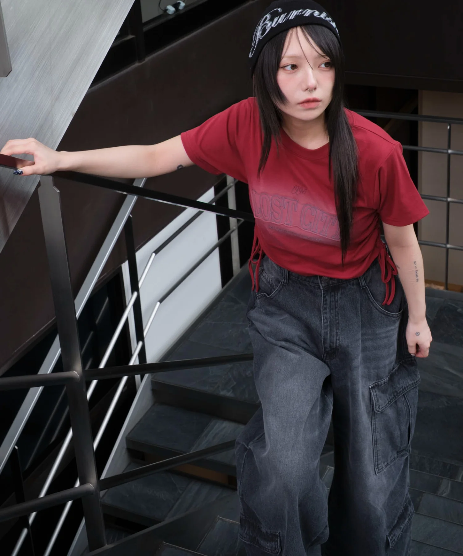 スプレーロゴドロストちびT - Image 3
