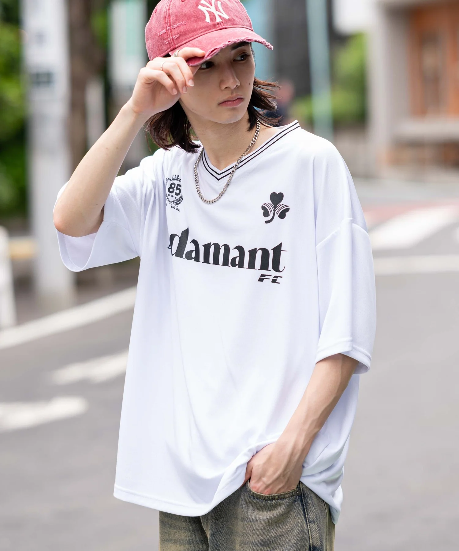 アクセ付きメッシュロゴT（SS） - Image 20